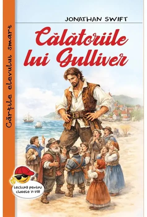 Coperta cărții Călătoriile lui Gulliver de Jonathan Swift