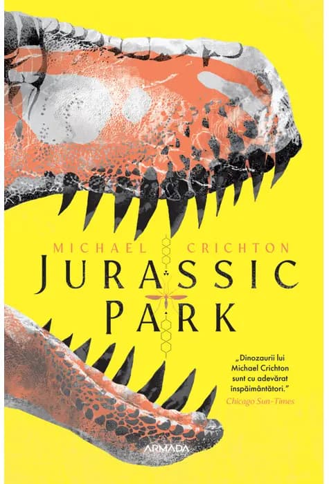 Coperta cărții Jurassic Park de Michael Crichton