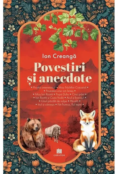 Coperta cărții Povestiri și anecdote de Ion Creangă