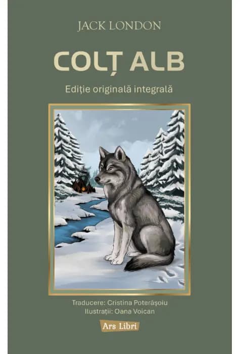 Coperta cărții Colț Alb de Jack London