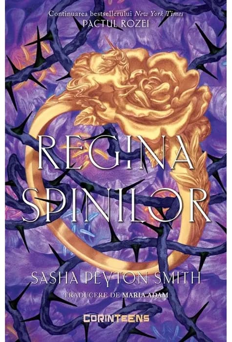 Coperta cărții Regina spinilor (Vol. 2) de Sasha Peyton Smith