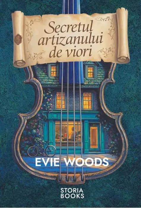Coperta cărții Secretul artizanului de viori de Evie Woods