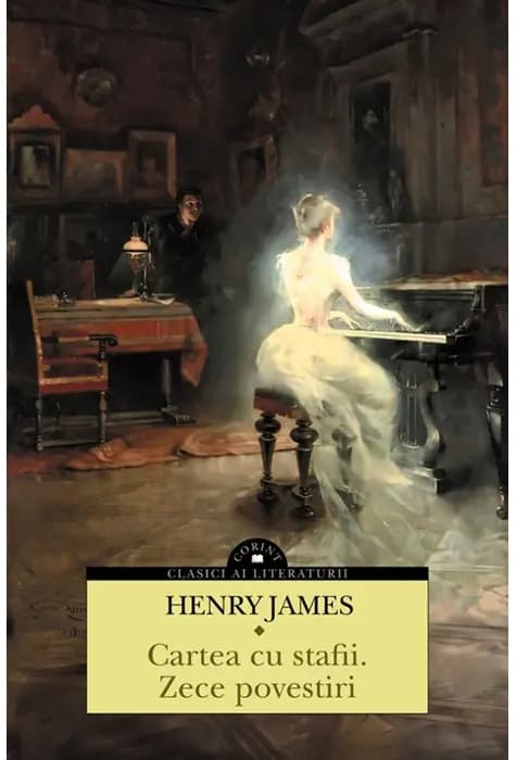 Coperta cărții Cartea cu stafii. Zece povestiri de Henry James